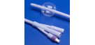 Argly Dover 100% silicone Foley cath.,2-way,ball 5-10ml,24CH